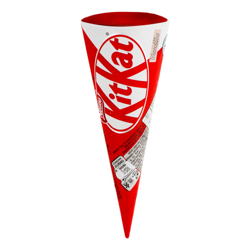 Морозиво у вафельному стаканчику Vanilla Kit Kat м/у