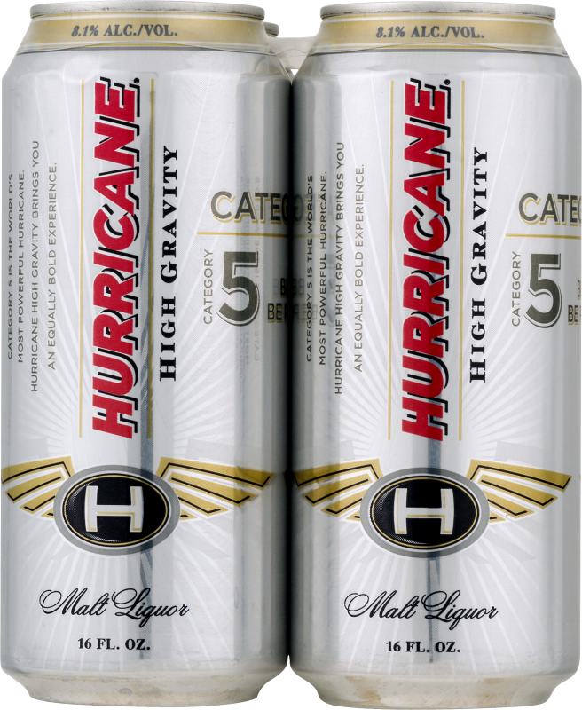 Hurricane Malt Liquor High Gravity Category 5 4 Ct Hurricane Customers Reviews Listex Online
