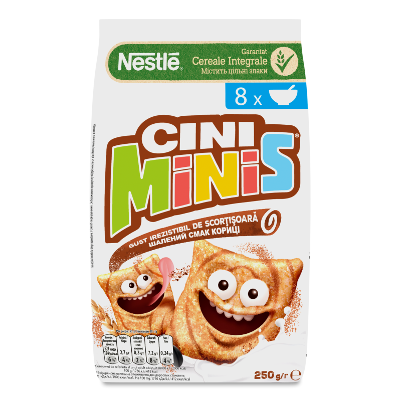 Сніданок сухий Сіні-Мініс 250г м/у Нестле