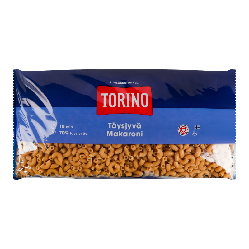 Макароны цельнозерновые Makaroni Torino м/у 750г Torino(6411200102663 ...