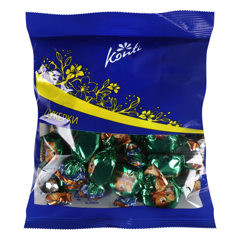 Конфеты Медвежонок с орехом Konti м/у 200г Konti(4823088608106): купить ...