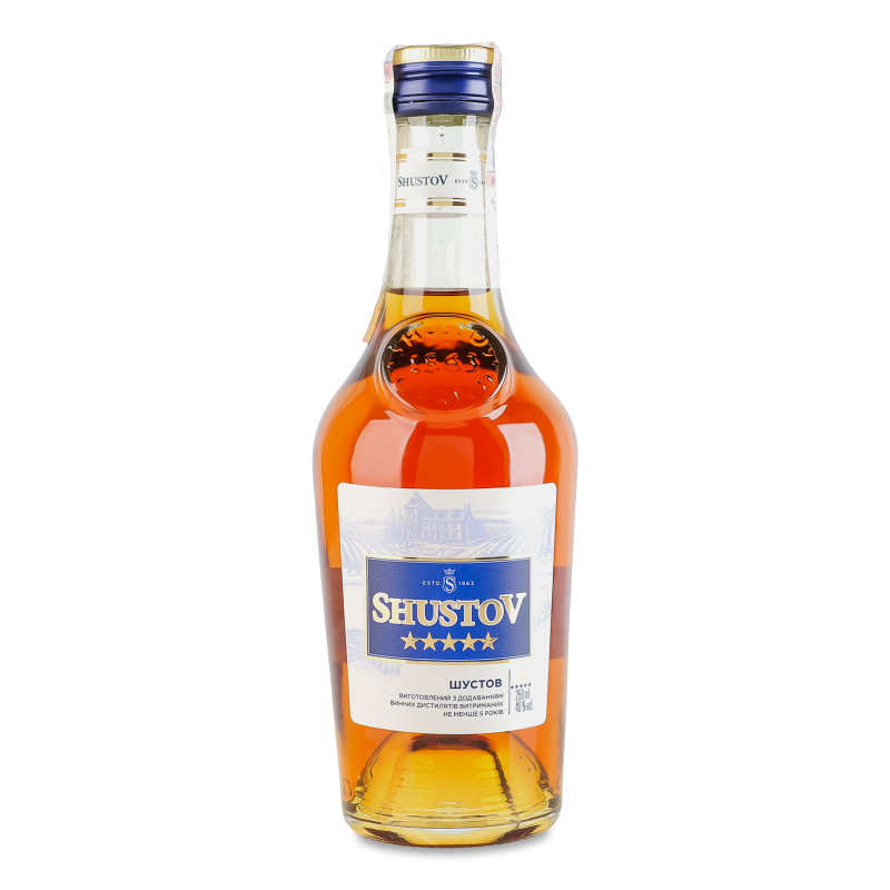 Напій спиртний Велична колекція ***** 40% 0,25л ShustoV