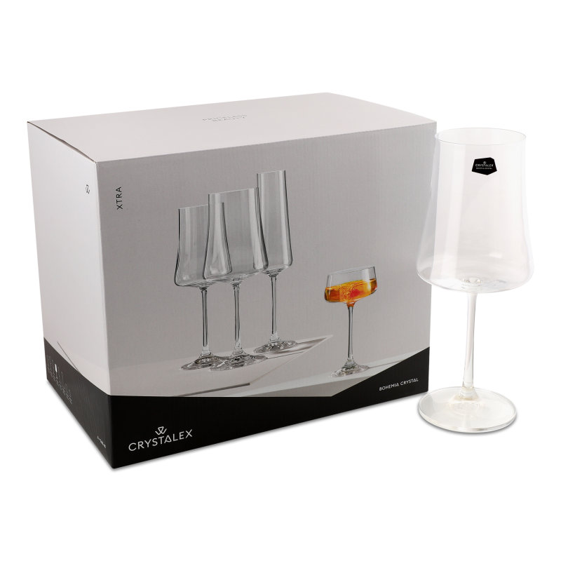 Келих д/вина Extra 560мл 6шт Bohemia
