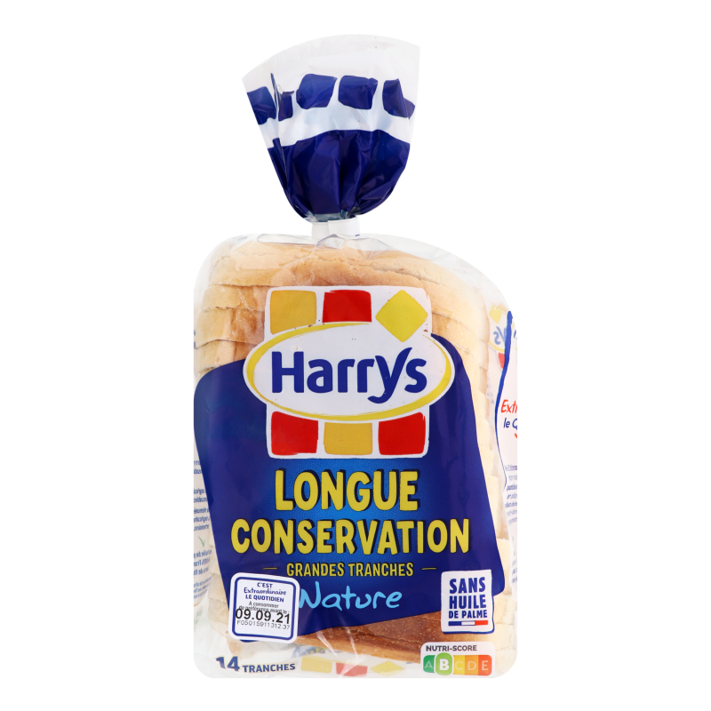 Хліб пшеничний Longue Conservation Nature Harrys м/у