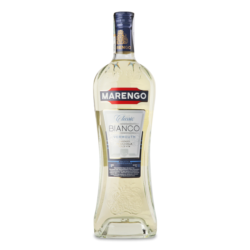 Вермут Classic Bianco білий десертний 16% 1л Marengo