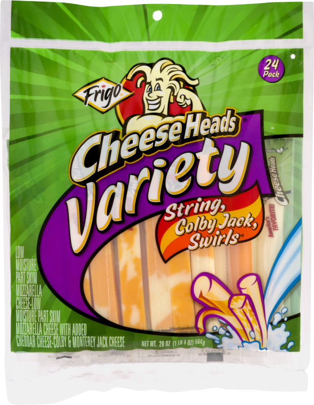 Frigo Cheese Heads String Cheese Variety Pack 24 CT Frigo(41716878910