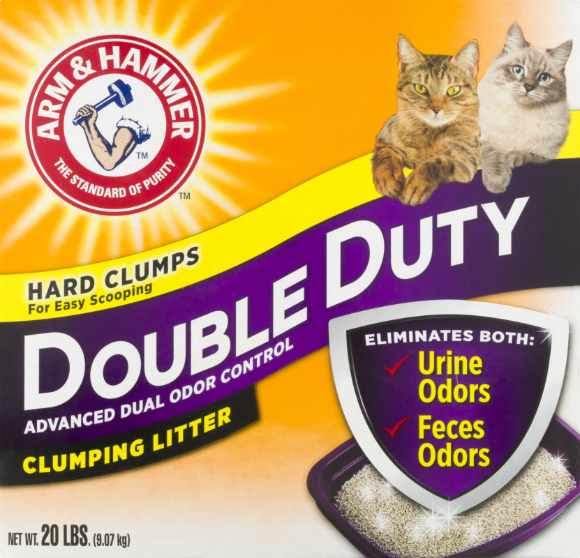 Arm & Hammer Double Duty Advanced Odor Control Clumping Litter Arm