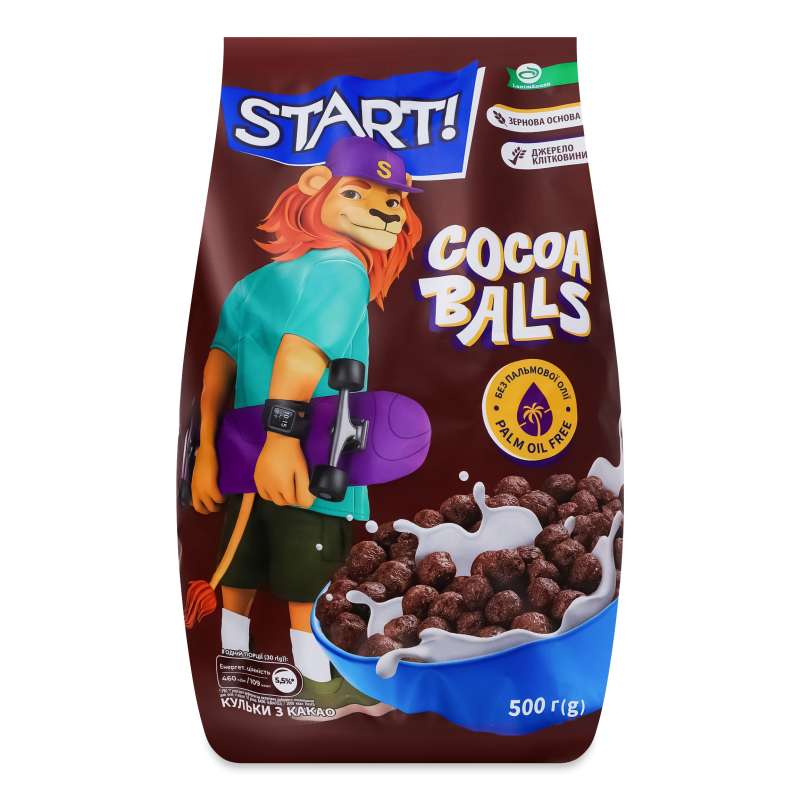 Кульки з какао 500г м/у Start!