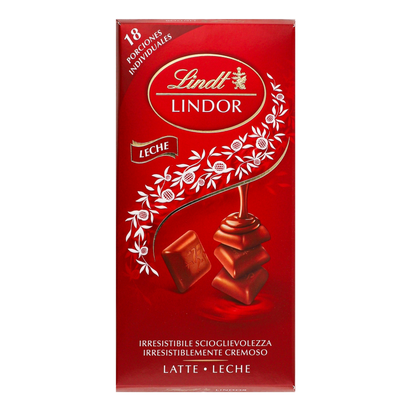 Шоколад молочний з кремовою начинкою Lindor Lindt к/у