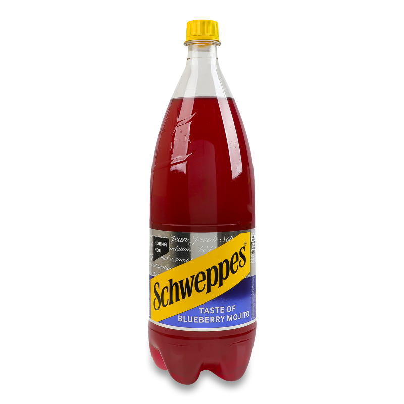 Напій безалкогольний Лохиновий мохіто сильногазований 1л пет Schweppes