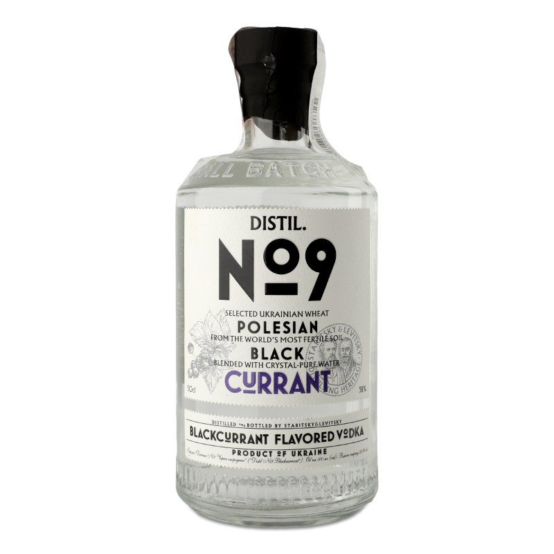 Горілка Black Currant 38% 0,5л Distil. №9