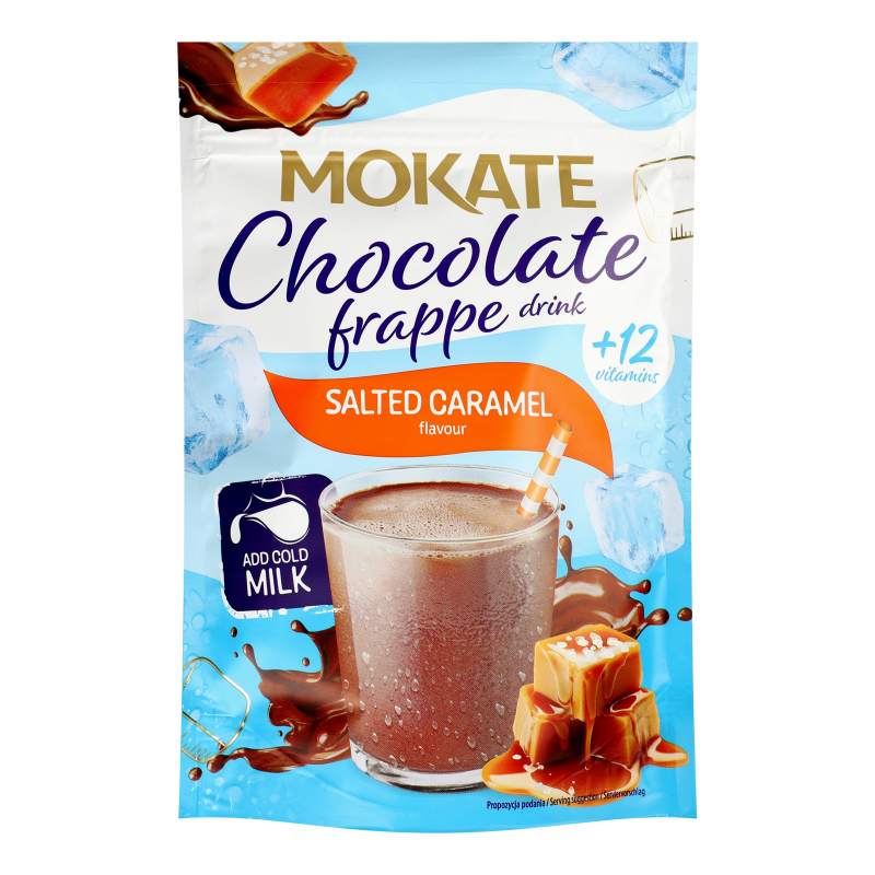 Напій шоколадний Salted caramel Frappe Mokate д/п