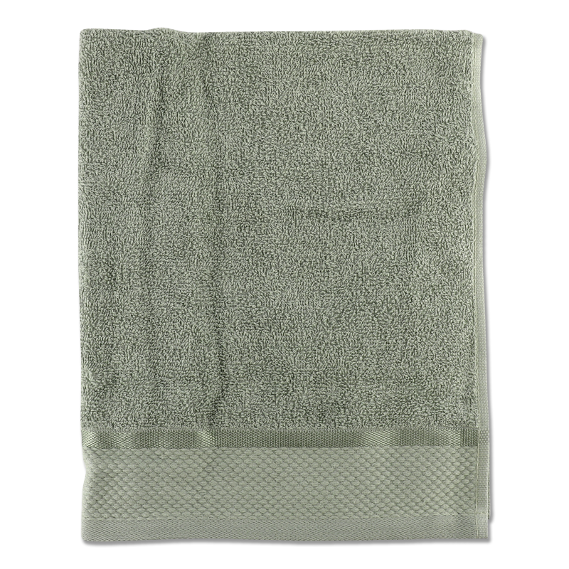 Рушник оливковий махровий 50*90см 360г/м2 Aisha