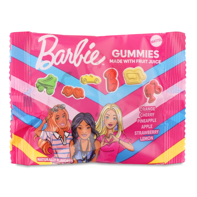 Цукерки жувальні 21г Barbie