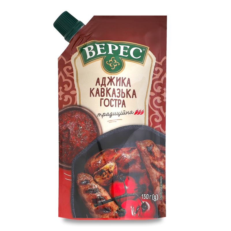 Аджика Кавказська гостра 130г д/п Верес
