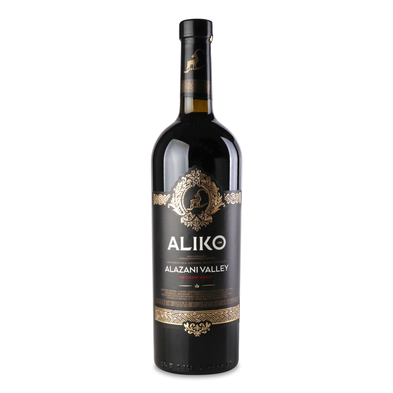 Вино Alazani Valley червоне н/солодке 9-13% 0,75л Aliko C&W