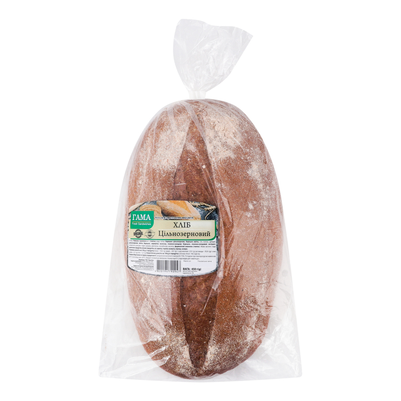 Хліб Цільнозерновий Гама Fresh Sandwiches м/у