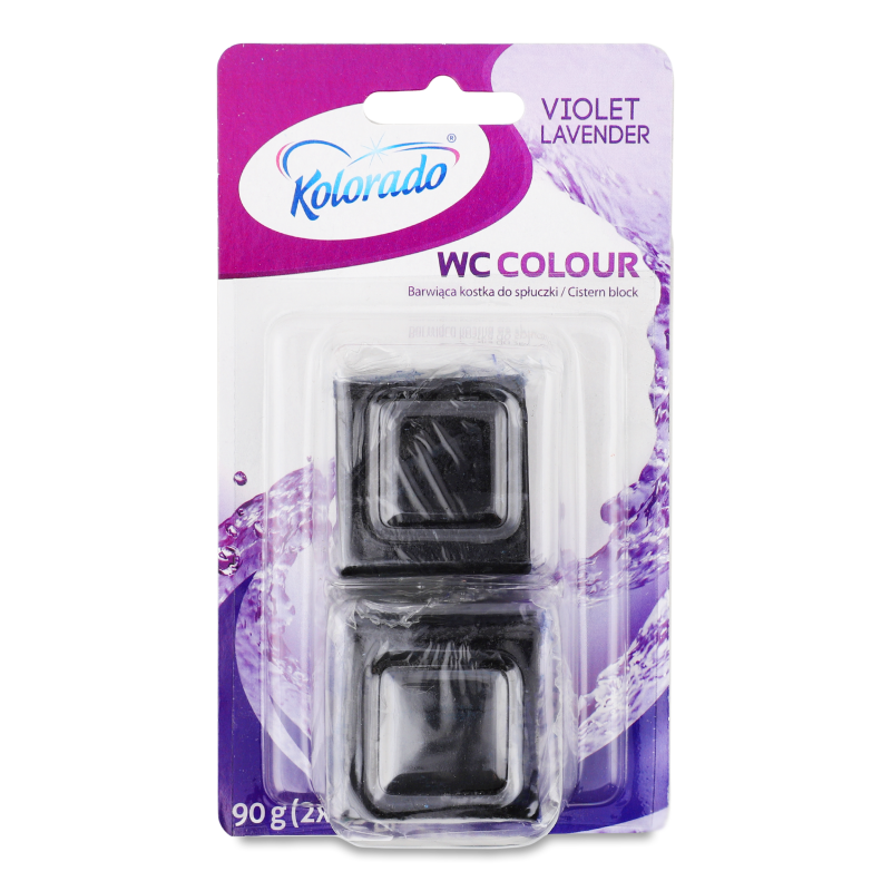 Таблетка д/бачка унітазу ВС Колор Лаванда 2*45г Колорадо