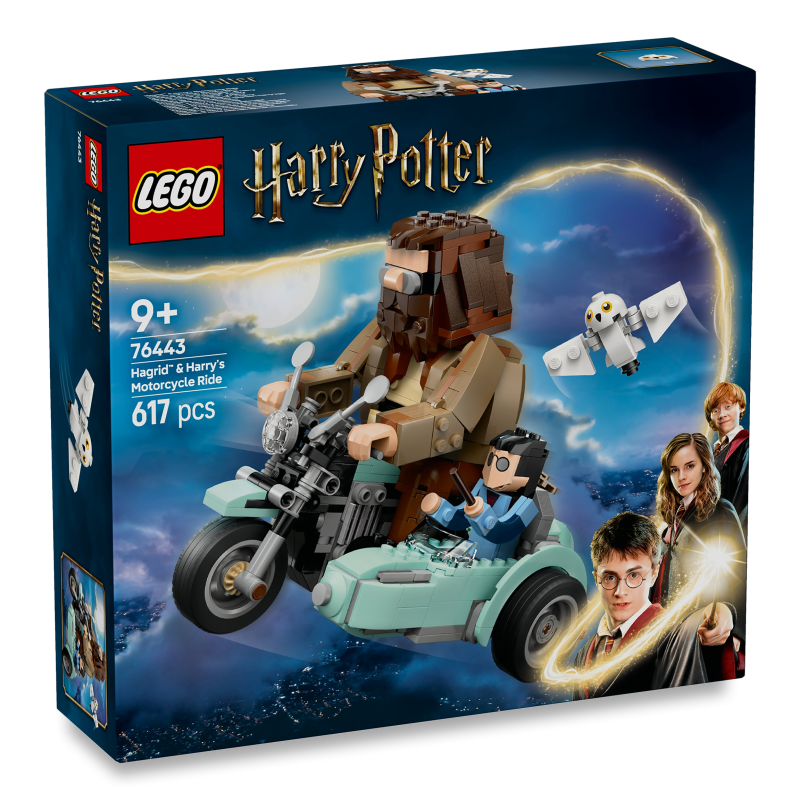 Конструктор Harry Potter Поїздка Гегріда та Гаррі на мотоциклі Lego