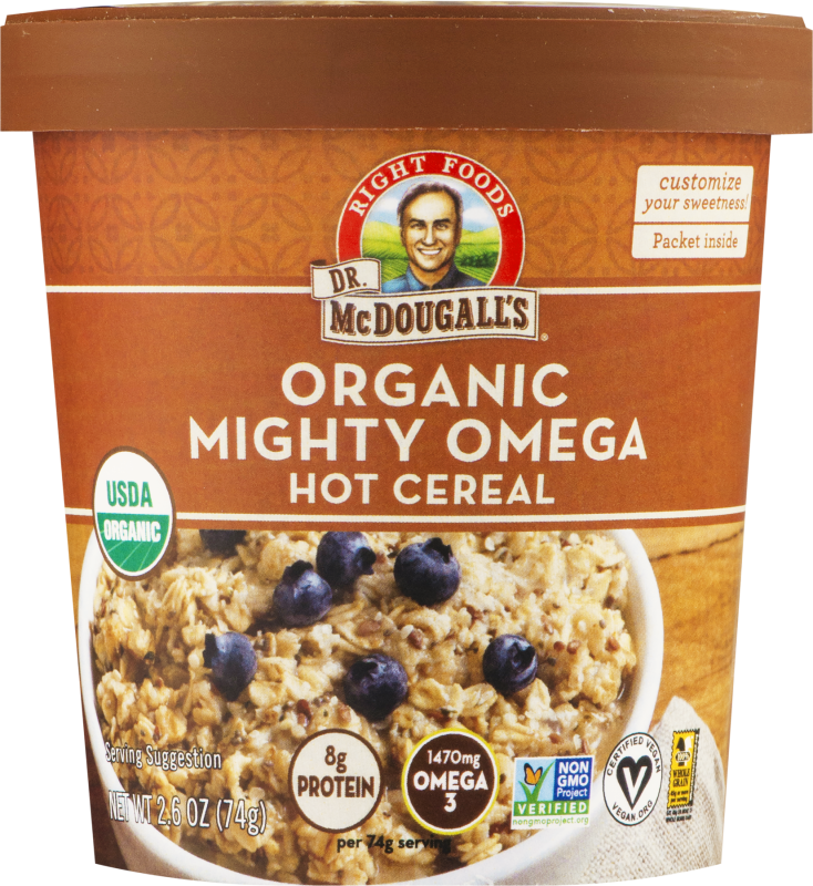 Dr. McDougall's Organic Hot Cereal Mighty Omega Dr. McDougall's