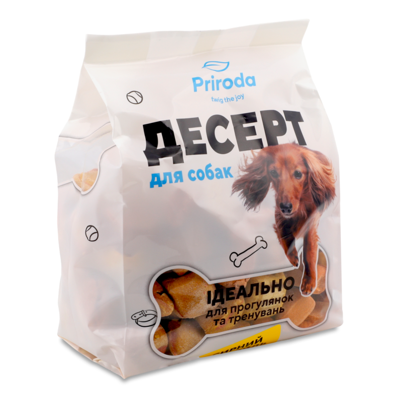 Десерт д/собак Сирний коктейль 550г Природа