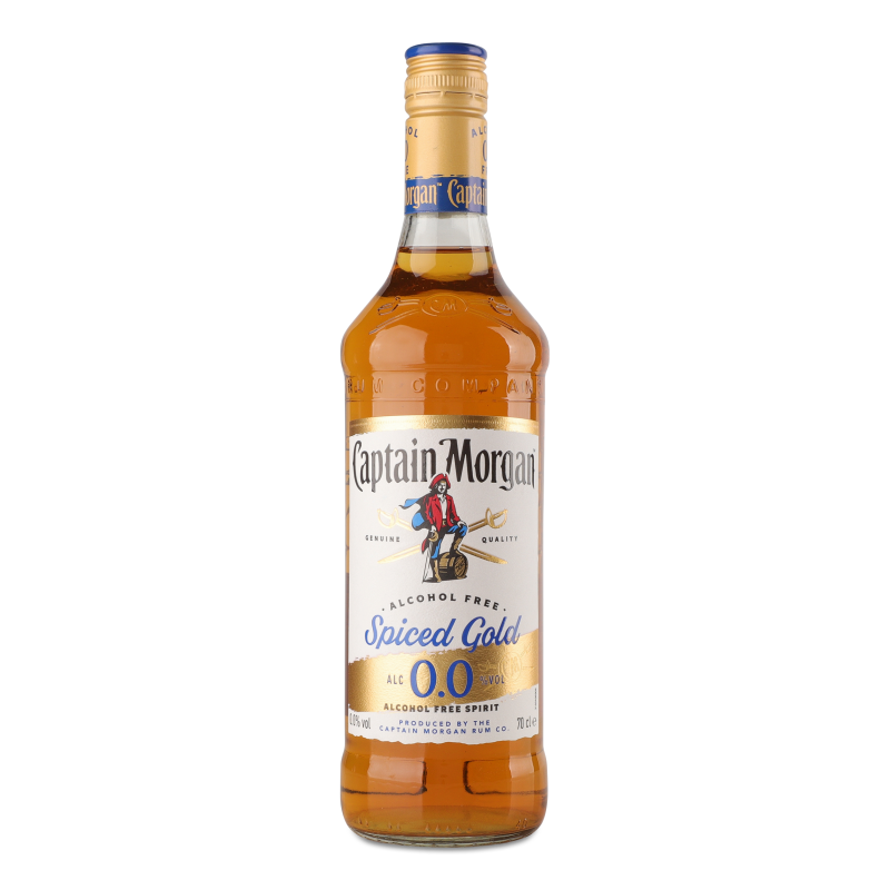 Напій безалкогольний Spiced Gold 0,7л Capitan Morgan