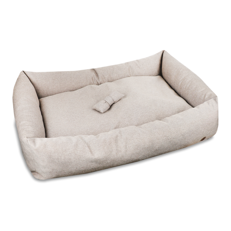 Лежак д/собак Патрік №4 бежевий прямокутний 70*100*22см Матис