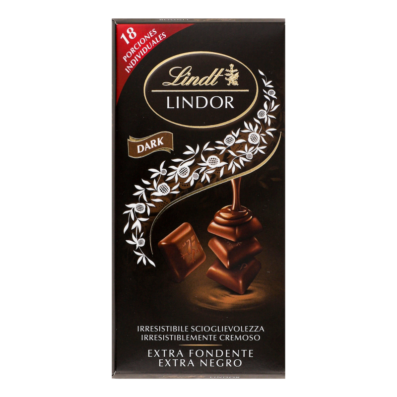 Шоколад 60% темний з кремовою начинкою Lindor Lindt к/у
