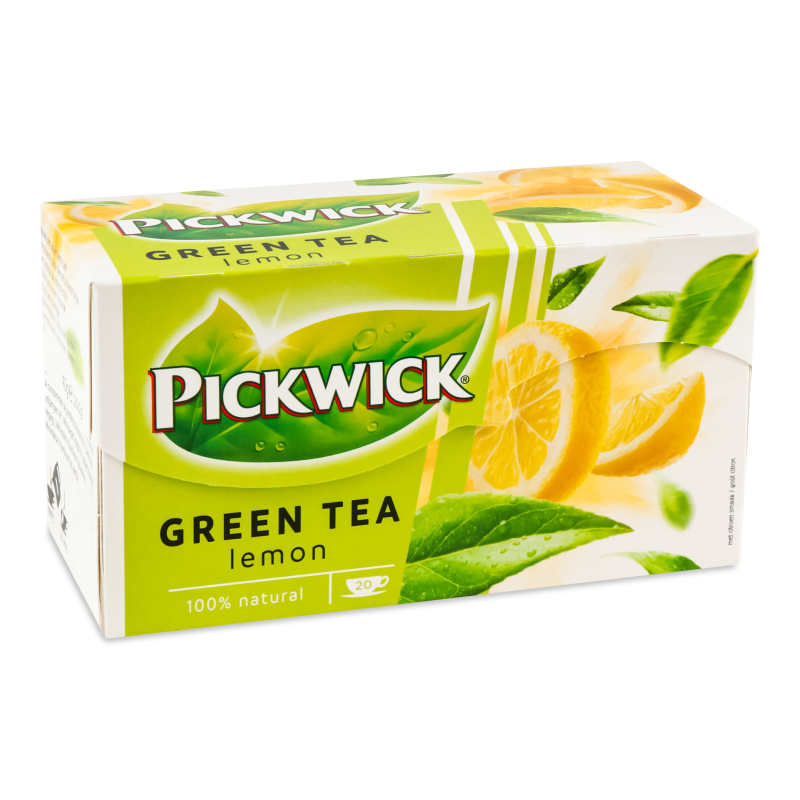 Чай зелений з лемонграсом та цедрою лимона 20*2г Pickwick