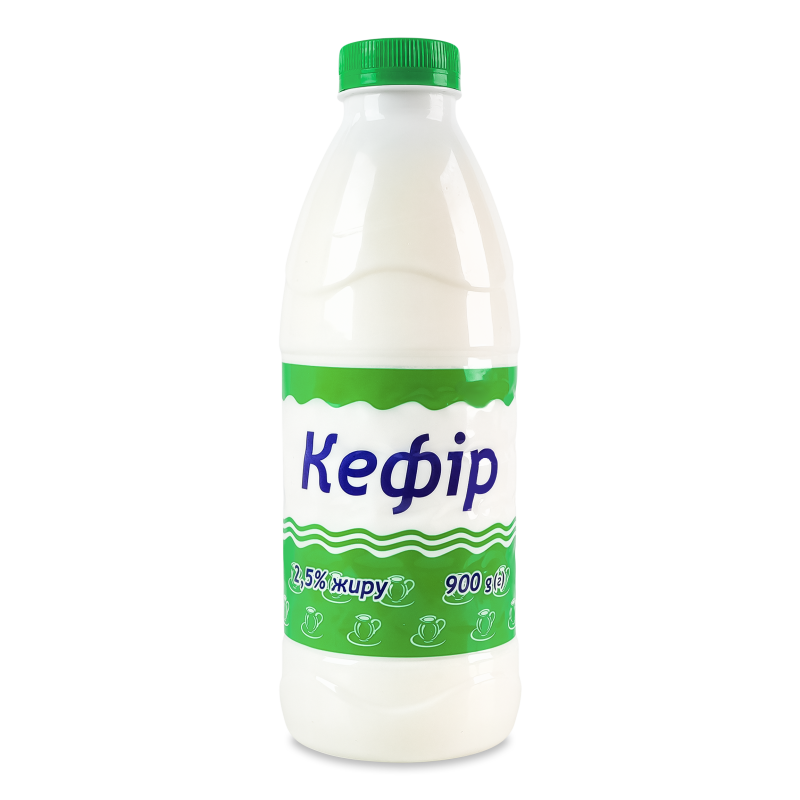 Кефір 2,5% 900г пет Дживальдіс