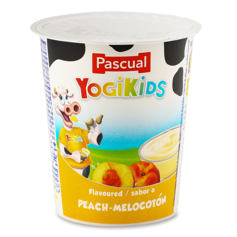 Йогурт з смаком персика 1,5% 120г стакан Pascual