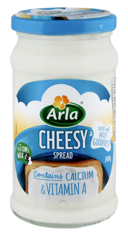 Сир плавлений 65% з кальцієм та вітамінами Arla с/б