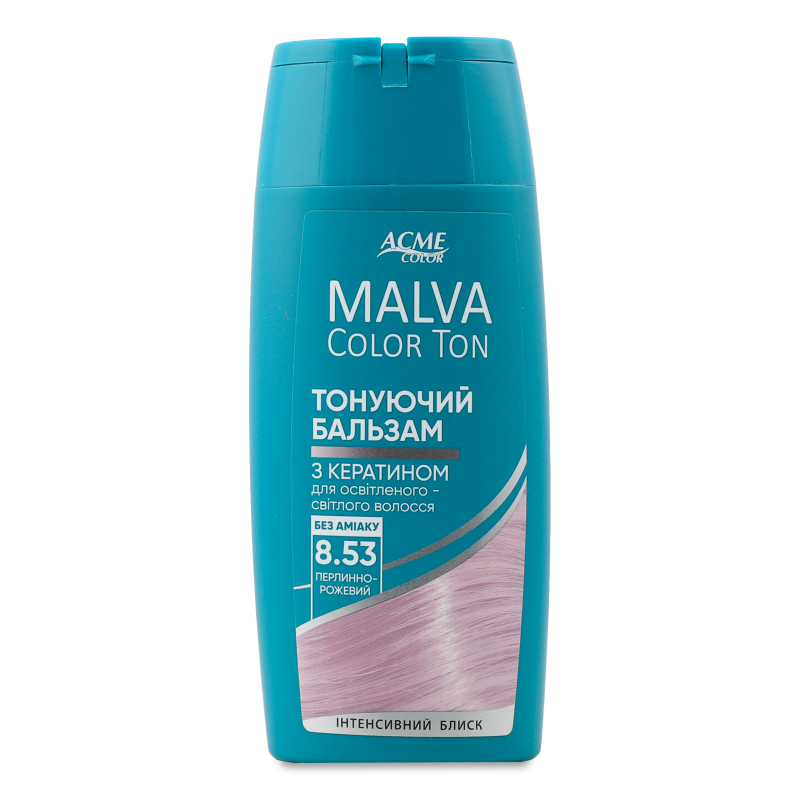 Бальзам тонуючий Color Ton 8.53 перлинно-рожевий 180мл Malva
