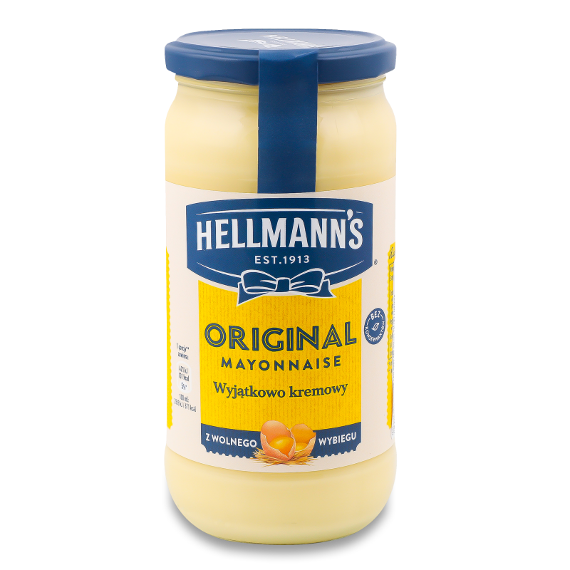 Майонез Оріджінал 73% 500мл твіст/б Хеллманс