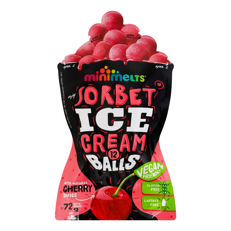Шарики-мороженое Вишня Sorbet Mini Melts м/у 72г Mini Melts