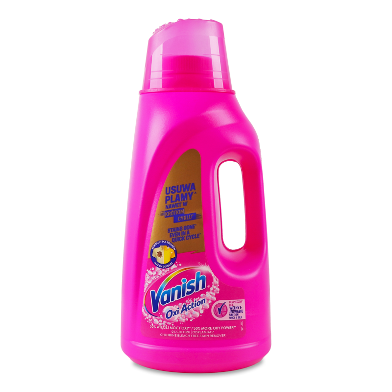 Засіб д/видалення плям Oxi Action Pink рідкий 2л Vanish