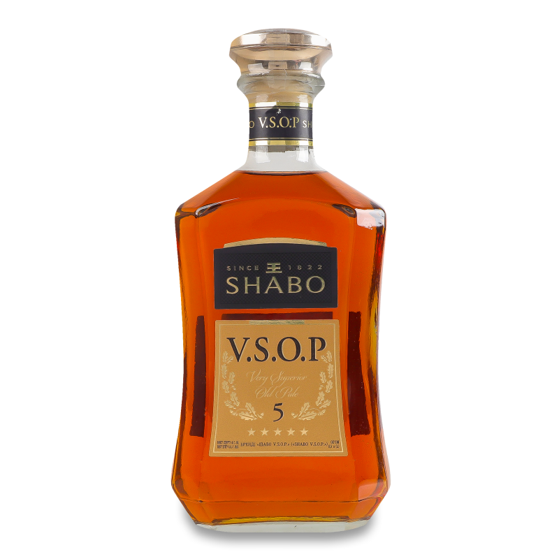 Бренді V.S.О.Р. ***** 40% 0,5л Shabo
