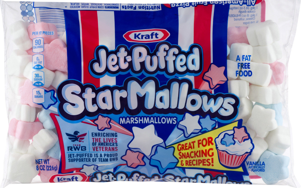 Kraft jet-puffed starmallows marshmallows vanilla (600699001717)