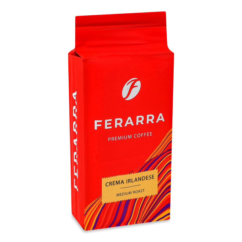 Кава Crema Irlandese мелена смажена 250г в/у Ferarra