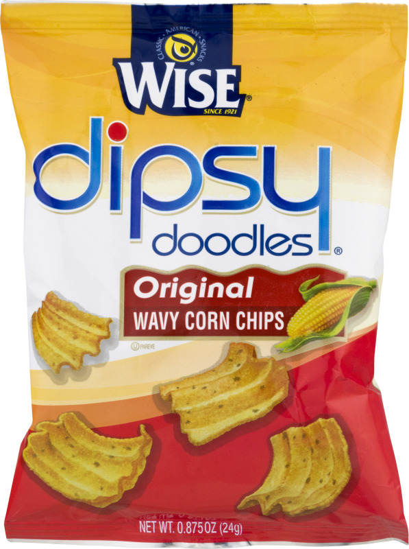 Wise Dipsy Doodles Wavy Corn Chips Original Wise(41262270640