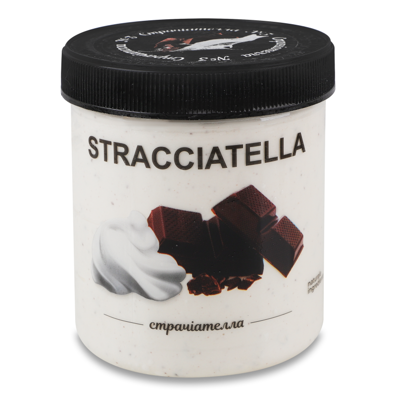 Морозиво Страчателла №3 330г пл/банка La Gelateria Italiana