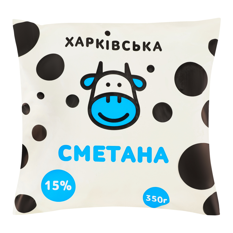 Сметана 15% Харківська м/у