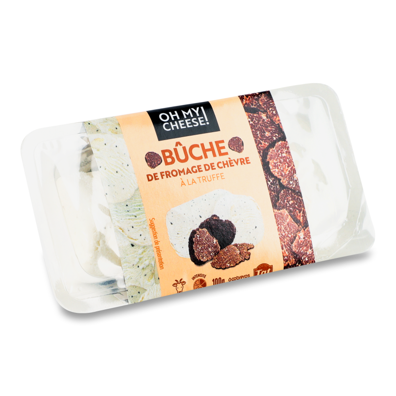 Сир з козиного молока з трюфелем 45% 100г Oh My Cheese!
