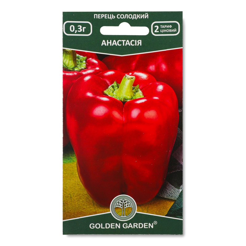 Насіння перець солодкий Анастасія 0,3г Голден Гаден