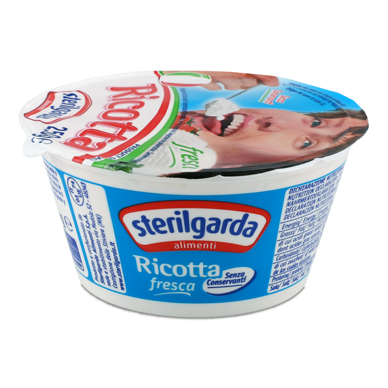Сир м”який Рікота 10% 250г Стерілгарда