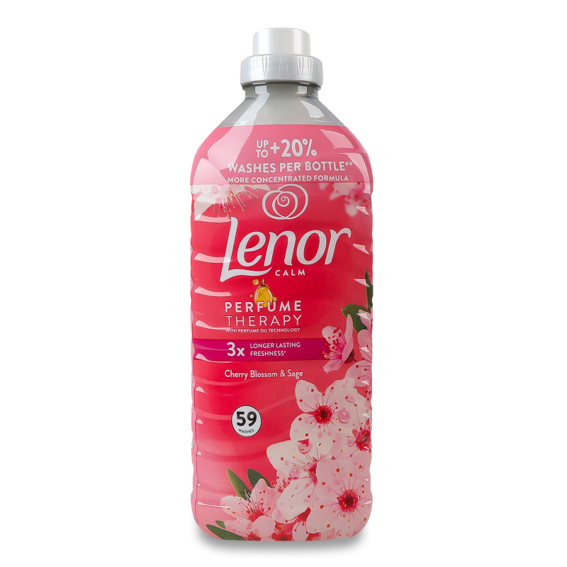 Кондиціонер д/білизни Perfume therapy Вишневий цвіт та шавлія 1,239л Lenor
