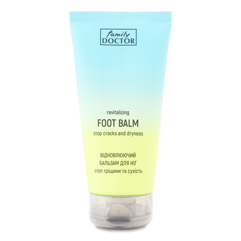 Бальзам д/ніг Стоп тріщини та сухість відновлюючий 160мл Family Doctor