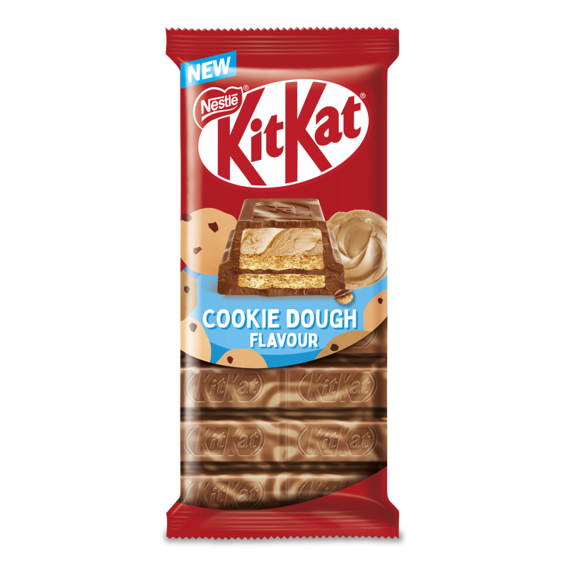 Шоколад Cookie Double молочний з смаком тіста д/печива та біла глазур 99г Kit Kat