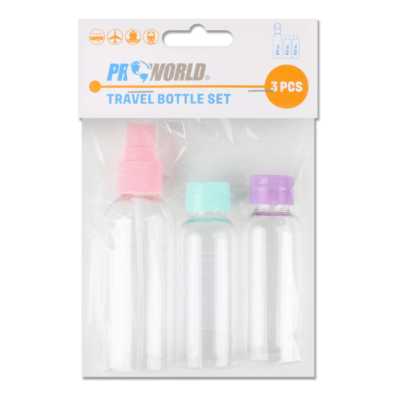 Набір пляшок д/подорожей 3шт 170494480