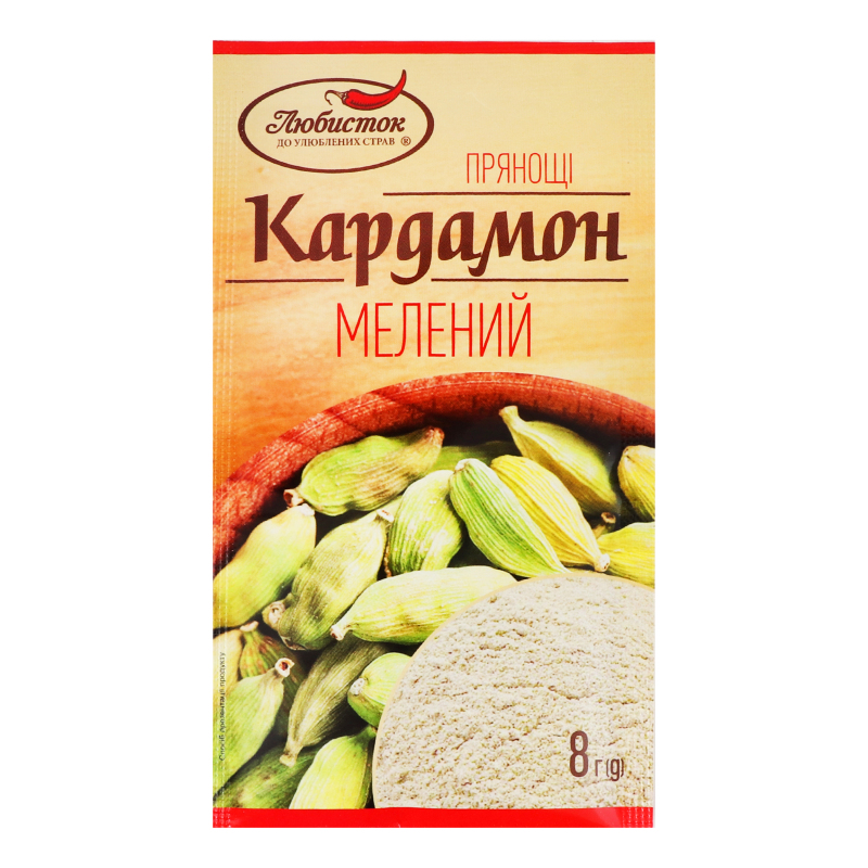 Кардамон молотый Любисток м/у 8г Любисток(24820076015230): купить в ...